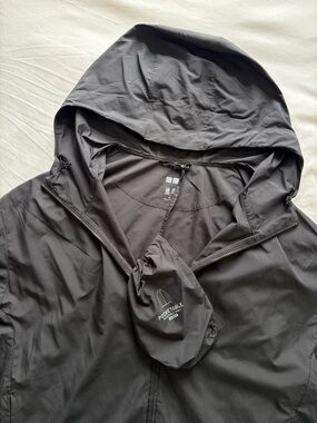 Uniqlo Packable Hooded Raincoat